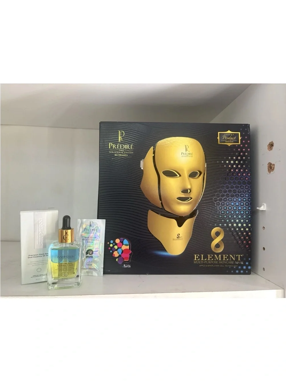 8 Element Gold Facial Mask with Serum